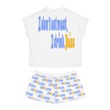 I don’t eat meat. I drink Juice Women’s Short Pajama Set