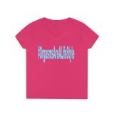 #OrgasmsAreALifestyle Ladies’ V-Neck T-Shirt