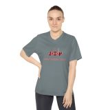 JOY Juicy, Orgasmic, Yummy Women’s Performance V-Neck T-Shirt