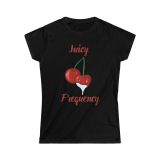 Juicy Frequency Cherries Women’s Softstyle Tee(fitted)