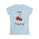 Juicy Frequency Cherries Women’s Softstyle Tee(fitted)