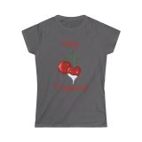 Juicy Frequency Cherries Women’s Softstyle Tee(fitted)