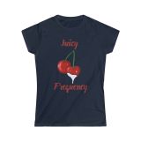 Juicy Frequency Cherries Women’s Softstyle Tee(fitted)