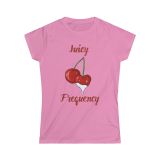 Juicy Frequency Cherries Women’s Softstyle Tee(fitted)