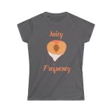 Juicy Frequecy Peach Women’s Softstyle Tee(Fitted design)