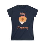 Juicy Frequecy Peach Women’s Softstyle Tee(Fitted design)