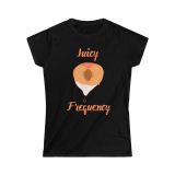 Juicy Frequecy Peach Women’s Softstyle Tee(Fitted design)