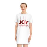 JOY- juicy,orgasmic,yummy Spinner T-Shirt Dress