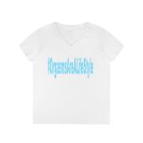 #OrgasmsAreALifestyle Ladies’ V-Neck T-Shirt