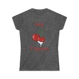 Juicy Frequency Cherries Women’s Softstyle Tee(fitted)