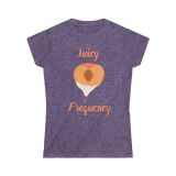 Juicy Frequecy Peach Women’s Softstyle Tee(Fitted design)